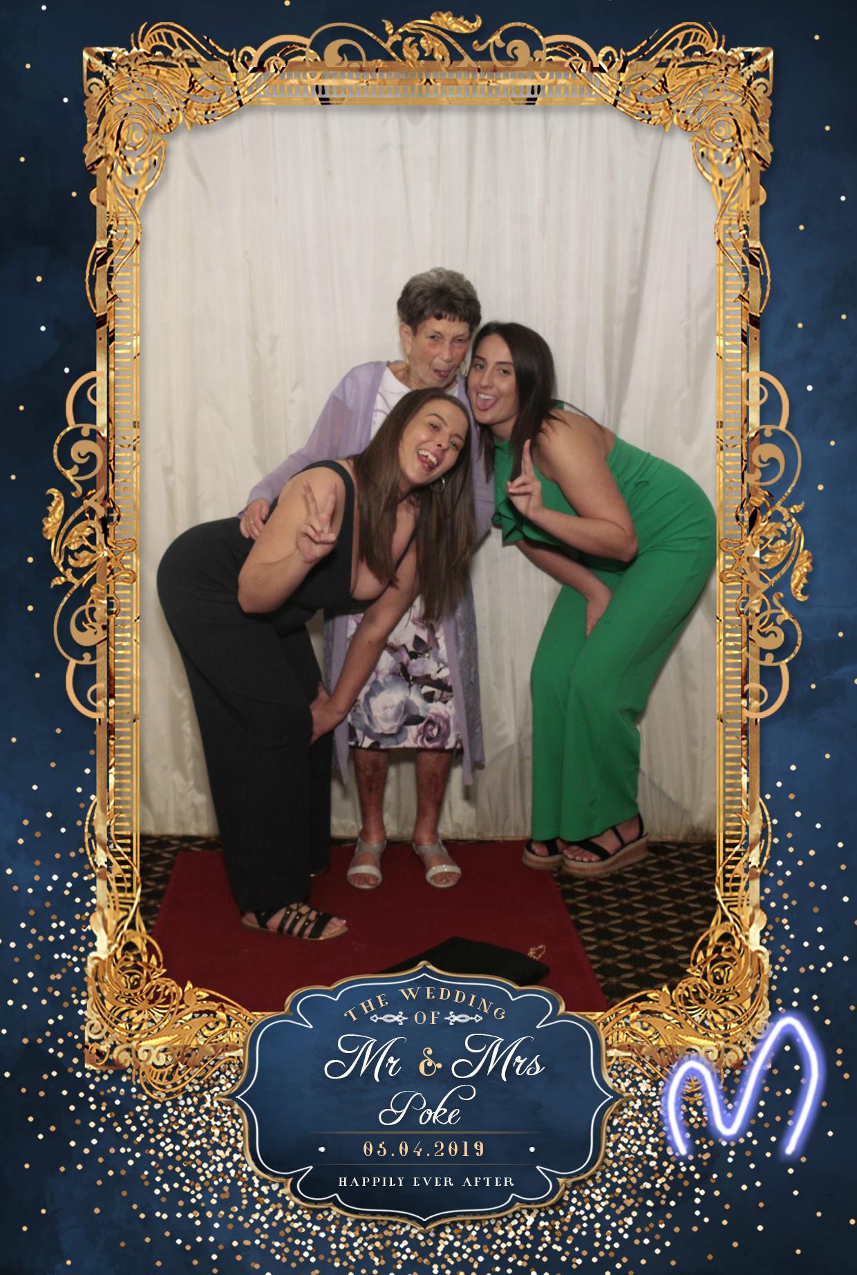 Mr & Mrs Poke | View more photos from the event at gallery.myphotoboothexperience.co.uk/u/MyPhotoBoothExperienceLtd/Mr-Mrs-Poke